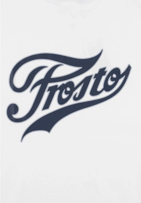 Koszulka męska t-shirt Prosto Varsity biała