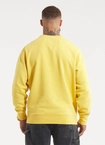 Bluza męska bez kaptura Pitbull Pit Bull Lancaster 2 Washed żółta