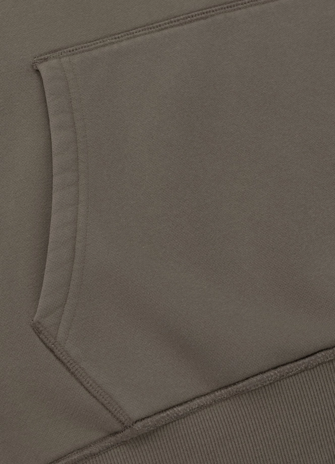 Bluza męska z kapturem Pit Bull Orlando ciemna oliwka