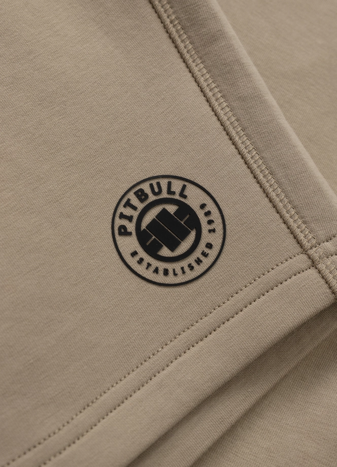 Spodenki szorty dresowe męskie Pitbull Dogwood beżowe