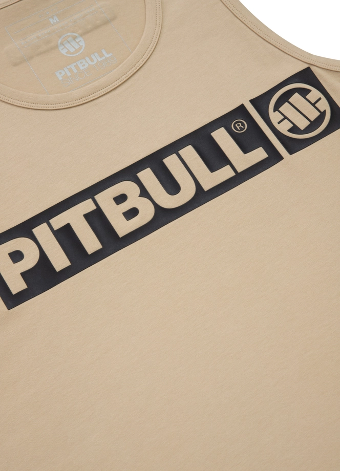 Koszulka męska tank top Pit Bull Pitbull Hilltop 25 beżowy