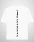 Koszulka męska T-shirt Ciemna Strefa Chicano Gotyk biała
