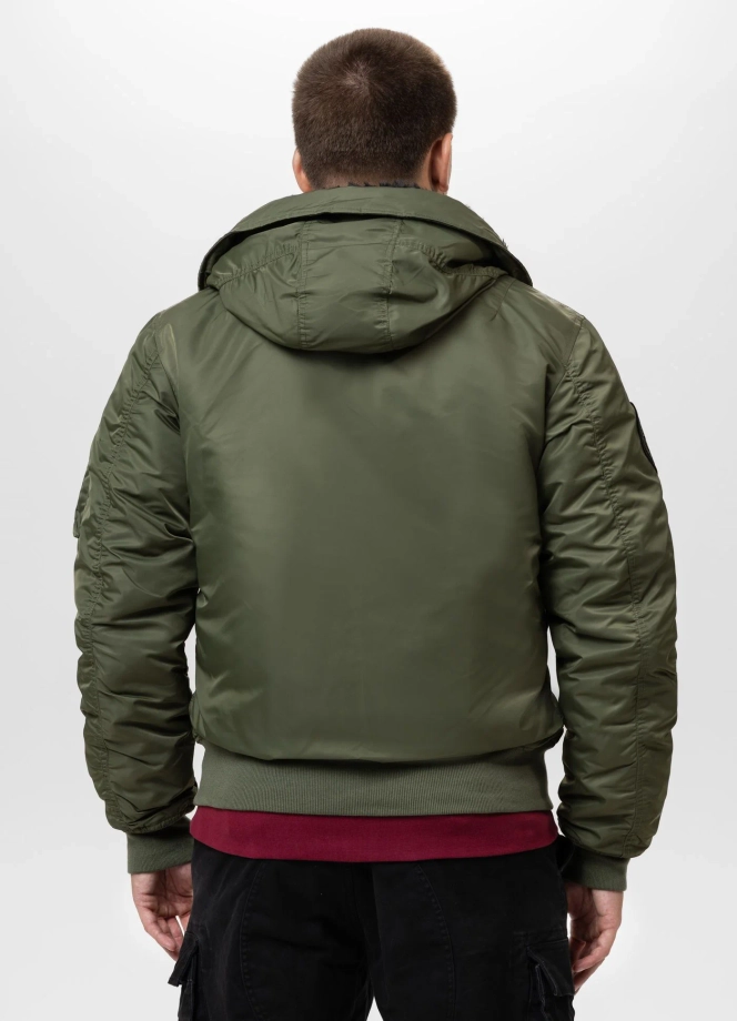 Kurtka zimowa męska Pit Bull Bomber Encino 25 zielona