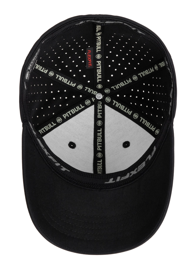 Czapka z daszkiem Full Cap Pit Bull Tech Logo czarna