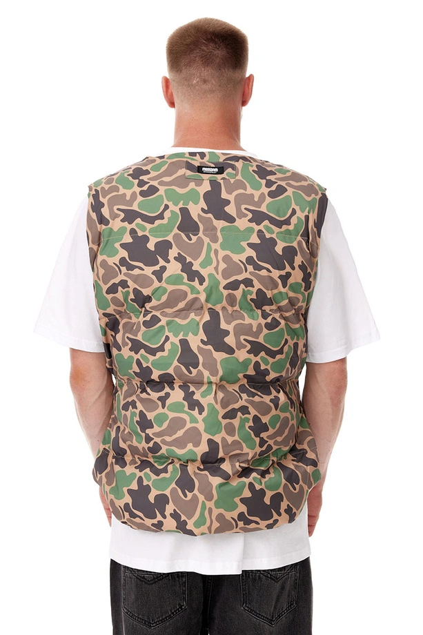 Kamizelka bezrękawnik zimowa Mass Denim Hardy camo