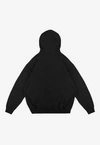 Bluza męska z kapturem oversize Prosto Chicago czarna