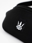 Saszetka nerka Jigga Wear Crown czarna