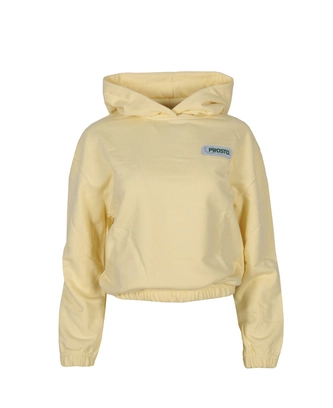 Bluza damska z kapturem Prosto Klasyk Nissa hoodie żółta