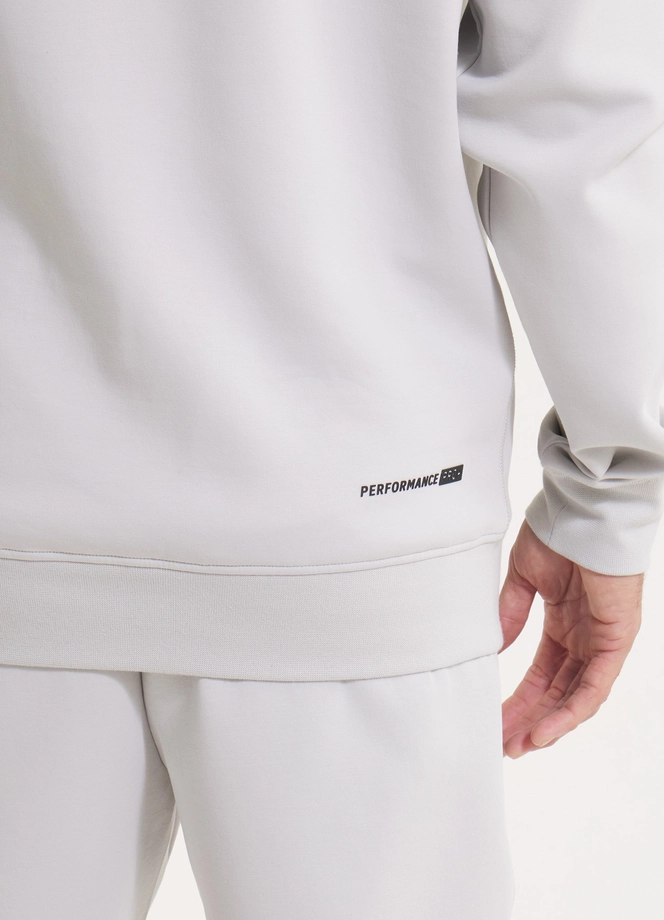 Bluza męska bez kaptura Pitbull Pit Bull Dogwood złamana biel