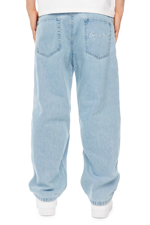 Spodnie męskie Jeans Extra Baggy Mass Denim Authentic jasno niebieskie