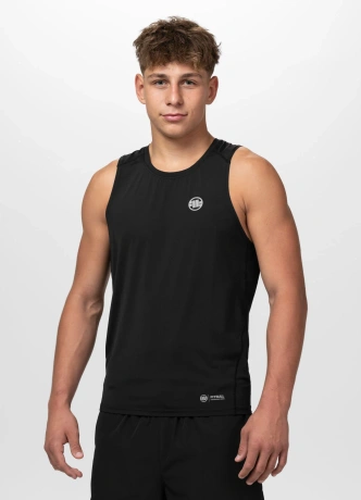 Koszulka męska Tank top Pit Bull Performance Pro+ Runway czarna