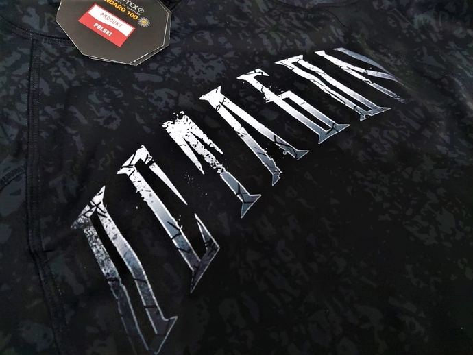 Koszulka męska rashguard Octagon PREMIUM Gladiator czarna
