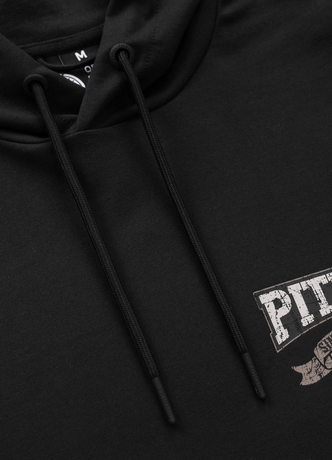 Bluza męska z kapturem Pitbull Pit Bull Troublemaker czarna
