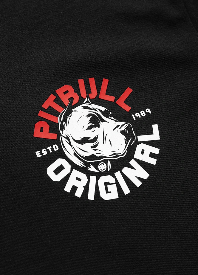 Koszulka męska T-Shirt Pit Bull Pitbull Dog SD czarna