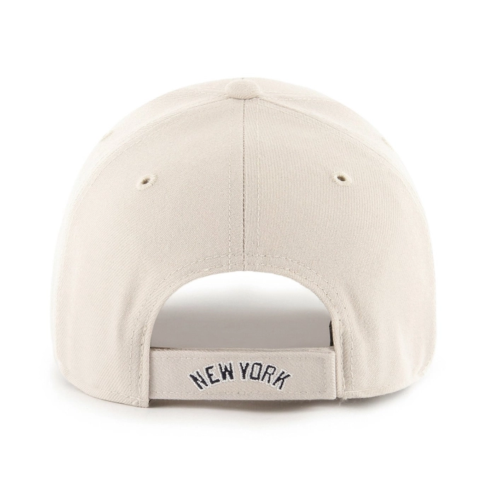 Czapka z daszkiem 47 Brand New York Yankees Bone MVP kremowa