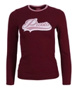 Koszulka Longsleeve damski Prosto Klasyk Ballu bordo
