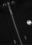 Bluza męska z kapturem Pitbull Pit Bull Small Logo 24 ZIP hooded czarna