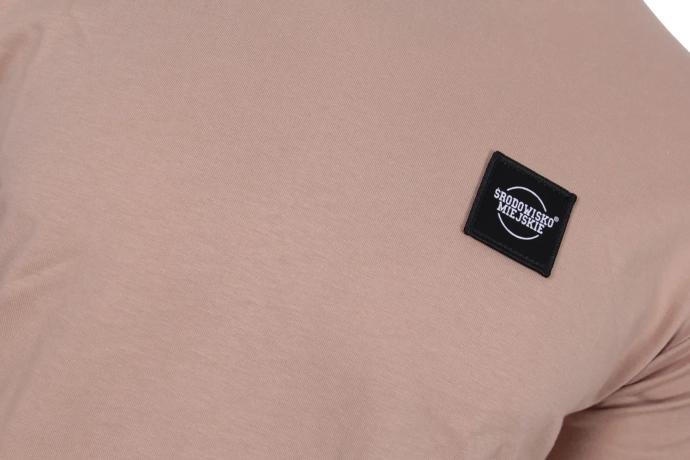 Koszulka męska t-shirt Środowisko Miejskie CLS Mini beżowa