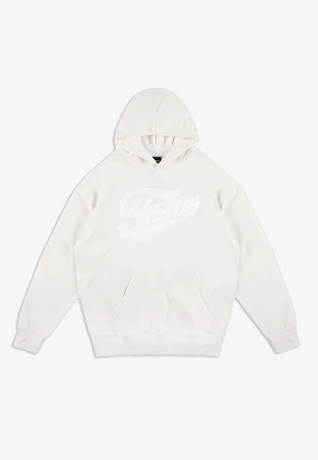 Bluza męska z kapturem oversize Prosto Clair kremowa