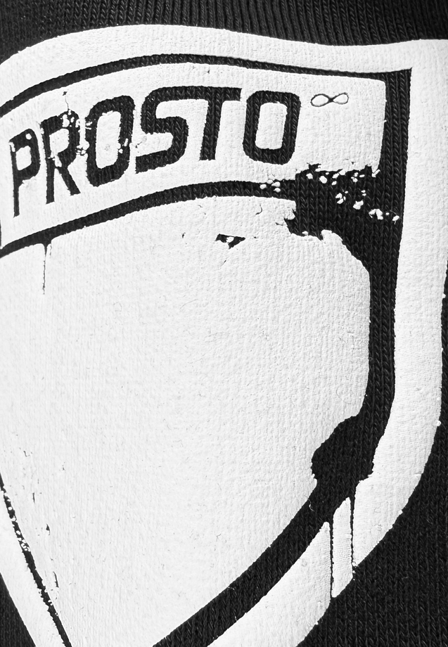 Komplet dresowy męskie oversize Prosto Splash Shield Mini czarny