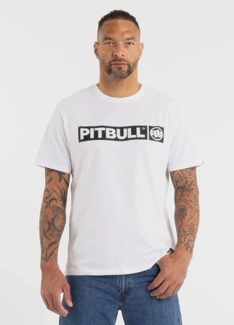 Koszulka męska T-Shirt Pitbull Hilltop biała