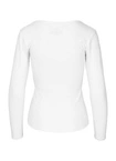 Koszulka longsleeve damski Pit Bull Rib biała