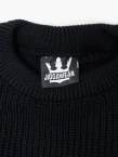 Sweter męski oversize Jigga Wear czarny