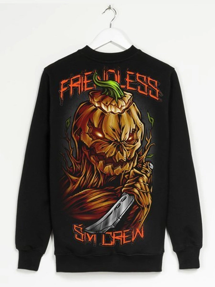 Bluza męska bez kaptura Środowisko Miejskie Friendless black