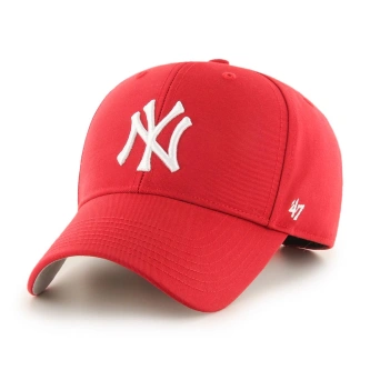 Czapka z daszkiem 47 Brand New York Yankees Basic czerwona