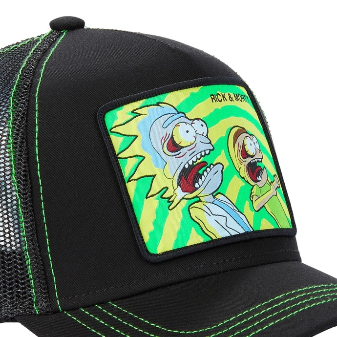 Czapka z daszkiem Capslab Rick & Morty black