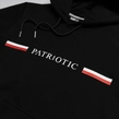 Bluza z kapturem Patriotic Greek S-Line hooded black