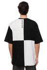 Koszulka męska t-shirt Mass Dnm Tony czarno/biała