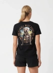 Koszulka t-shirt damska Pit Bull Beach Girl czarna
