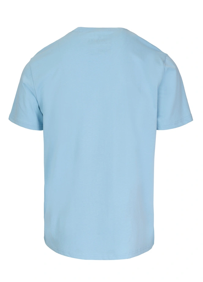 Koszulka męska T-Shirt Pit Bull Palms jasna niebieska