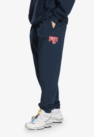 Spodnie dresowe męskie Prosto Chicago granatowe