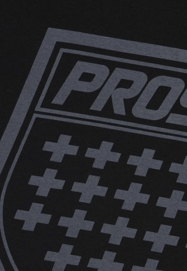 Koszulka męska t-shirt Prosto Shield czarna