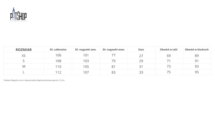 Spodnie damskie jeans baggy Olavoga Looma niebieskie