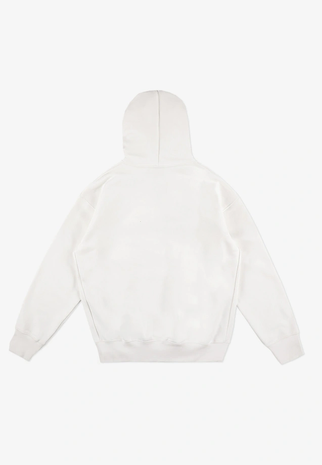 Bluza męska z kapturem oversize Prosto Mizo kremowa