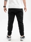Spodnie dresowe męskie Jigga Wear Name Patch czarne