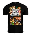 Koszulka męska T-shirt Public Enemy Dziwki Koks Tajski Boks 2 czarna