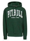 Bluza męska z kapturem Pit Bull Norton zielona