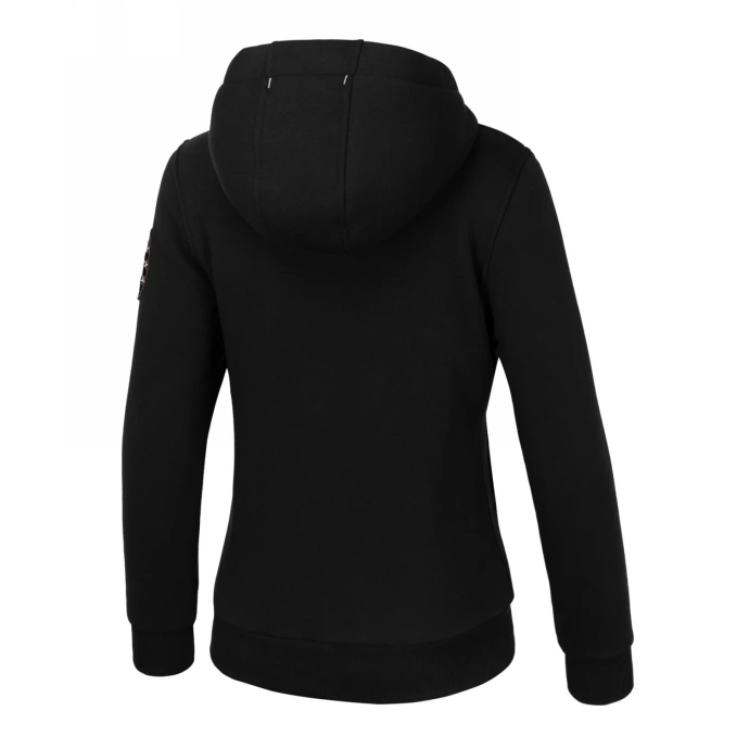 Bluza damska z kapturem ZIP Pit Bull Ruffina czarna