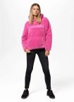 Bluza damska z kapturem Pitbull Aragona różowa