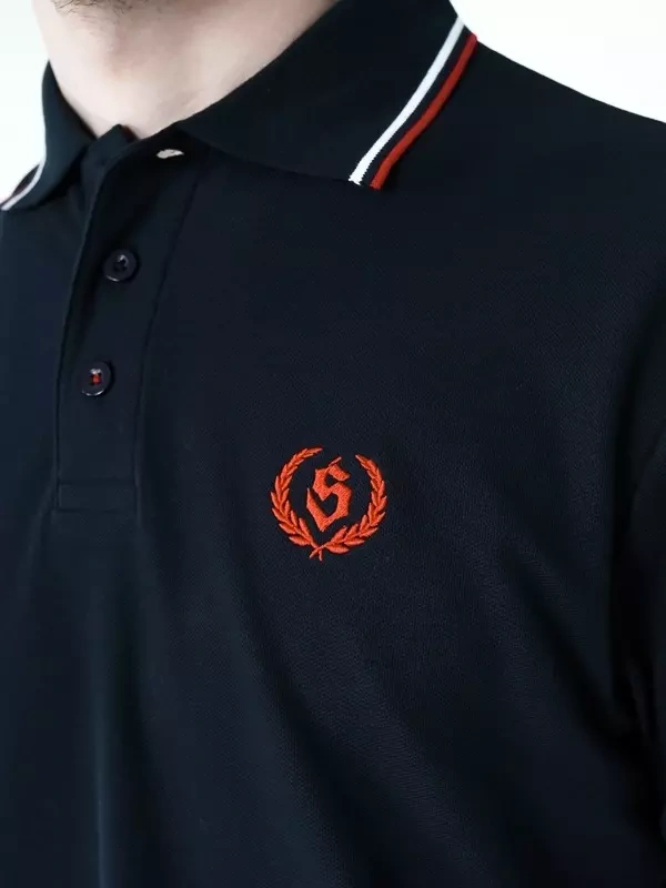 Koszulka męska polo t-shirt Środowisko Miejskie Laur granatowa