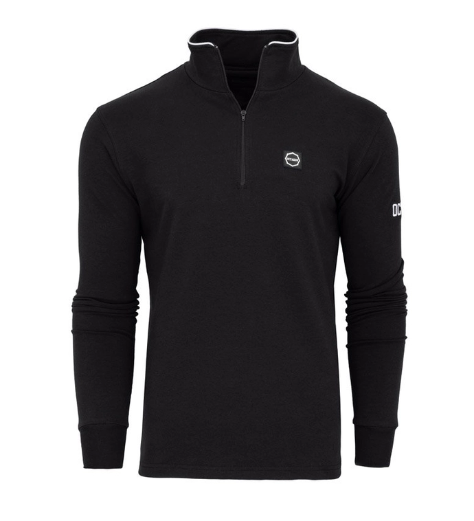 Bluza męska Octagon Arizona Logo crewneck czarna