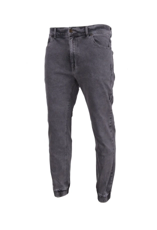 Spodnie męskie jogger jeans Prosto Klasyk Irres 24 szare