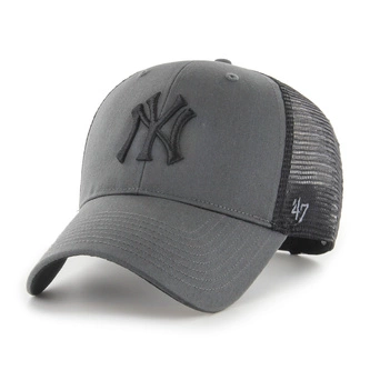 Czapka dziecięca z daszkiem 47 Brand New York Yankees Kids Charcoal Mesh szaro/czarna