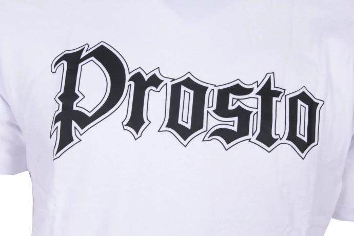 Koszulka męska t-shirt Prosto Klasyk Traz biała