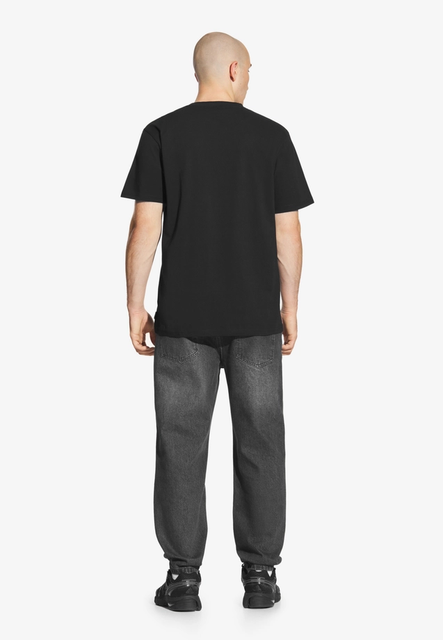 Koszulka męska t-shirt Prosto Box Logo czarna