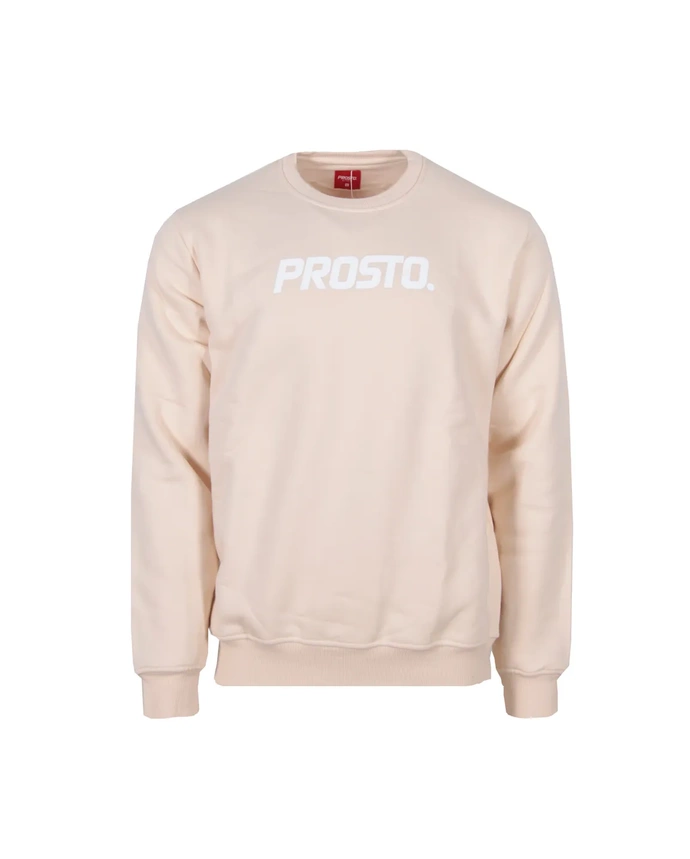 Bluza męska Prosto Klasyk Yimello crewneck beżowa